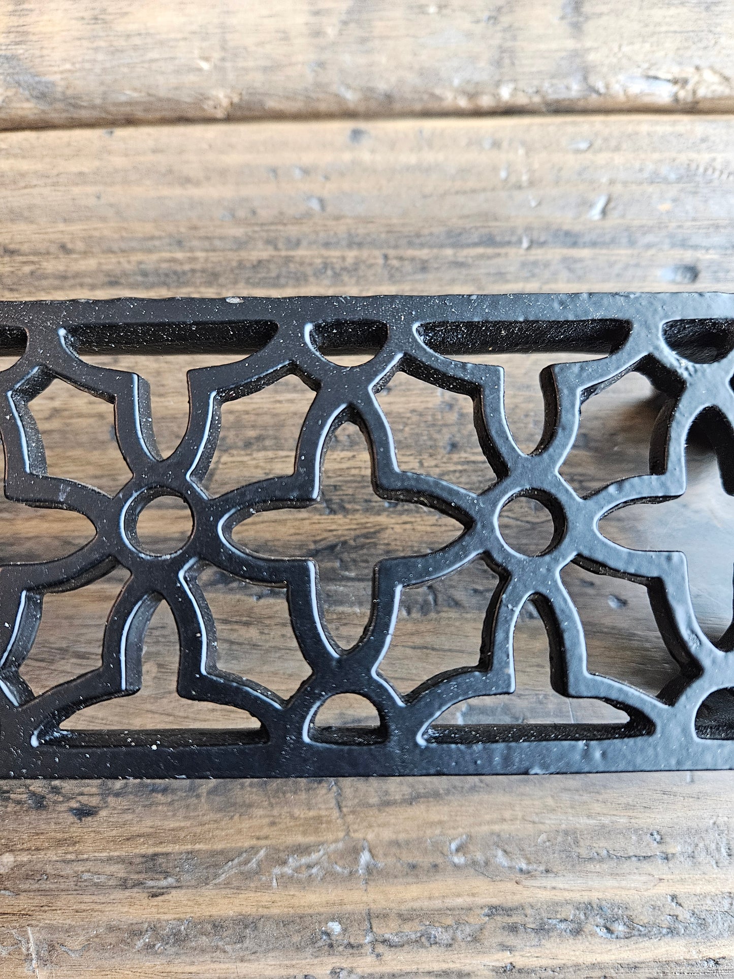 Trivet or Pot Stand or Air brick Black cast iron - 2 Sizes