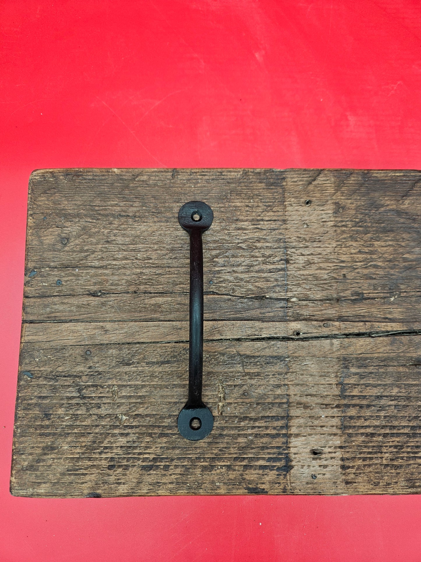 Bow Handle Penny End - Satin Black 6"