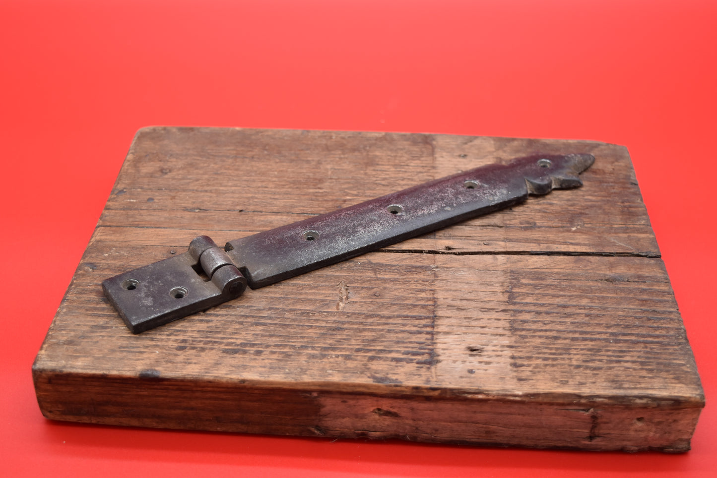 Kubek Strap Hinge - Silver Black Finish