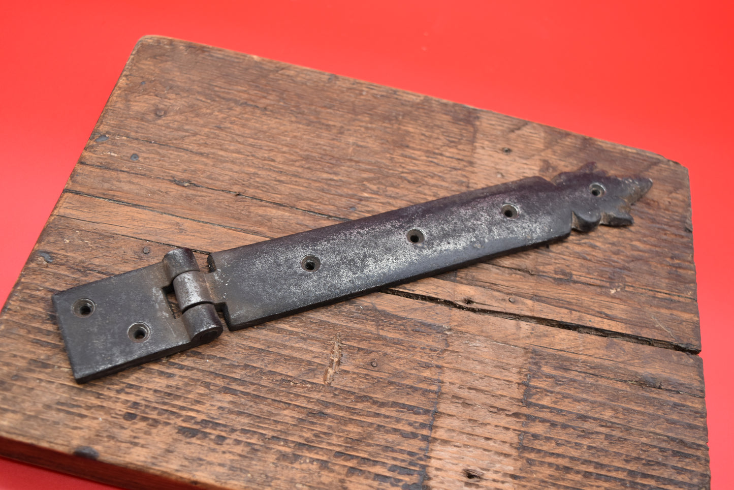 Kubek Strap Hinge - Silver Black Finish