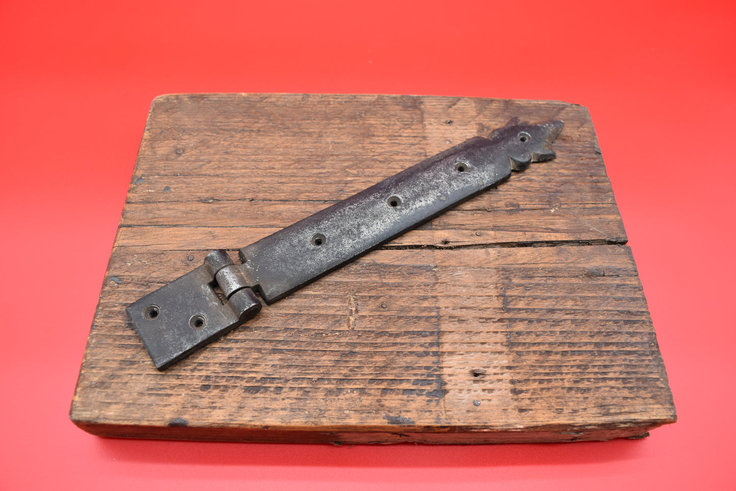 Kubek Strap Hinge - Silver Black Finish