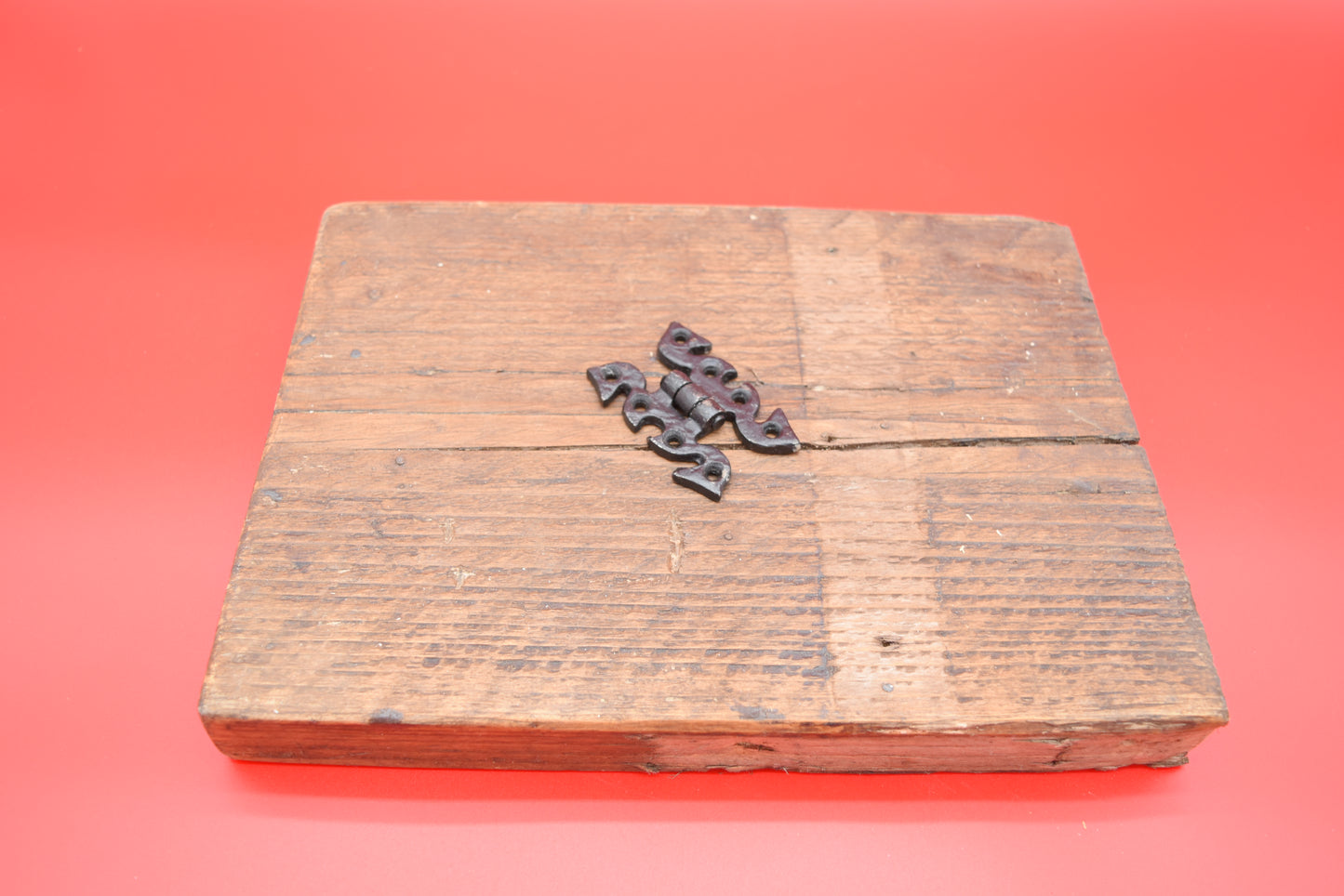 Snake Head Hinge - 2.75" Antique Iron - Black