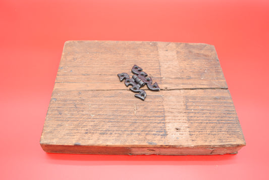 Snake Head Hinge - 2.75" Antique Iron - Black