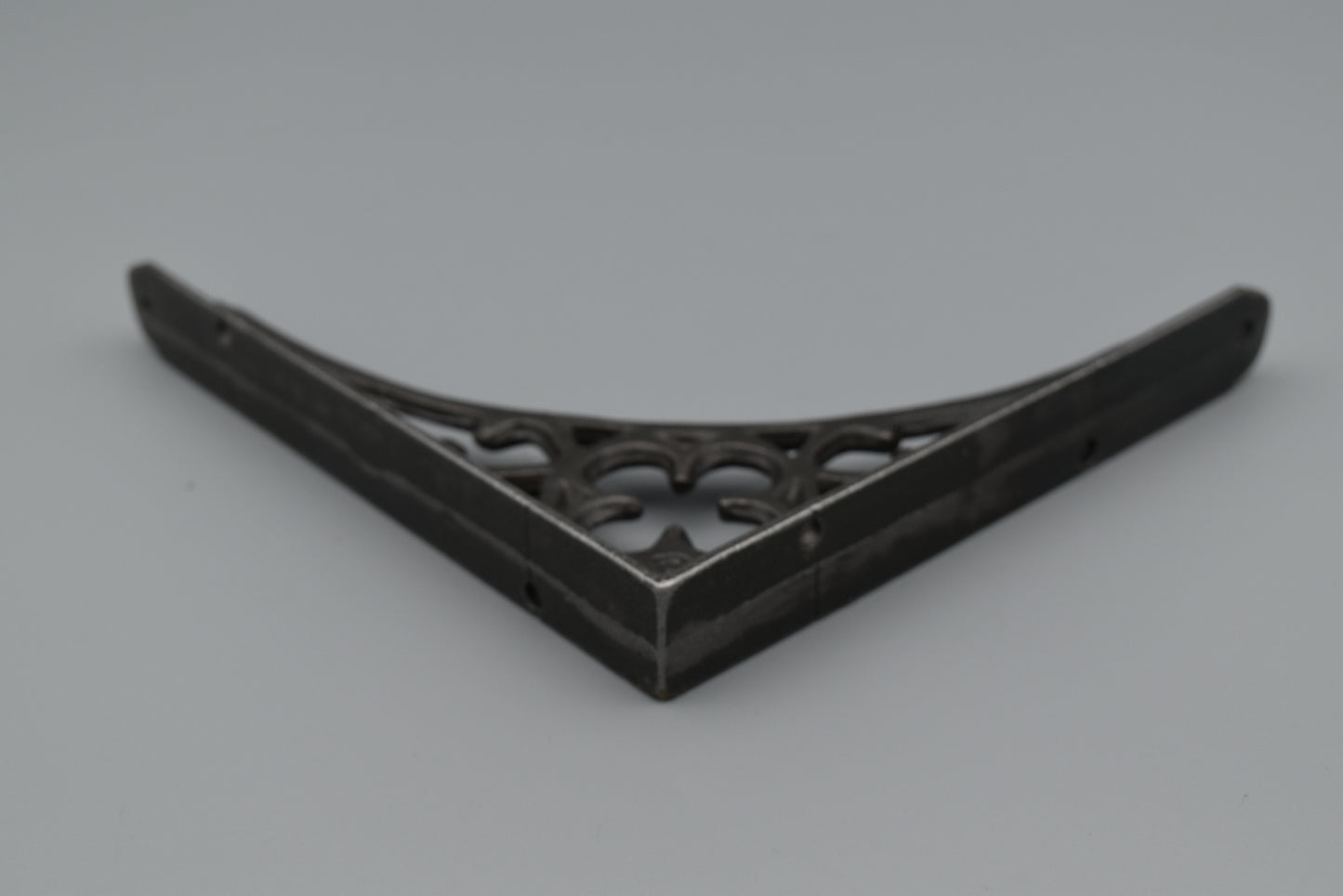 The Gothic vintage antique iron Plain Shelf Bracket 7" By 8"
