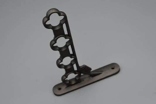 Vintage 1883 Clothes Airer Wall Bracket - antique iron