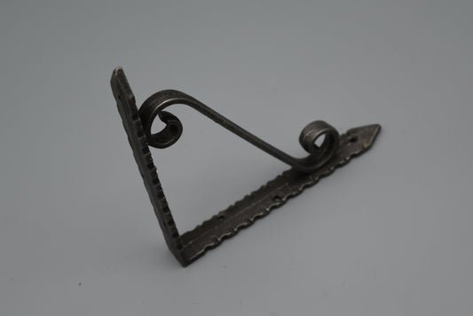 Antique Iron 6" by 6" Scroll Shelf Bracket