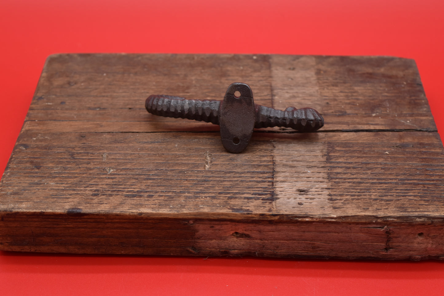 SEAHORSE Cast Antique Iron Hook
