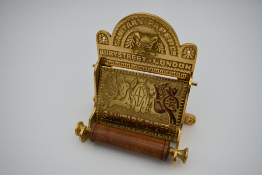 Bury St London Antique Brass - Toilet Paper Holder