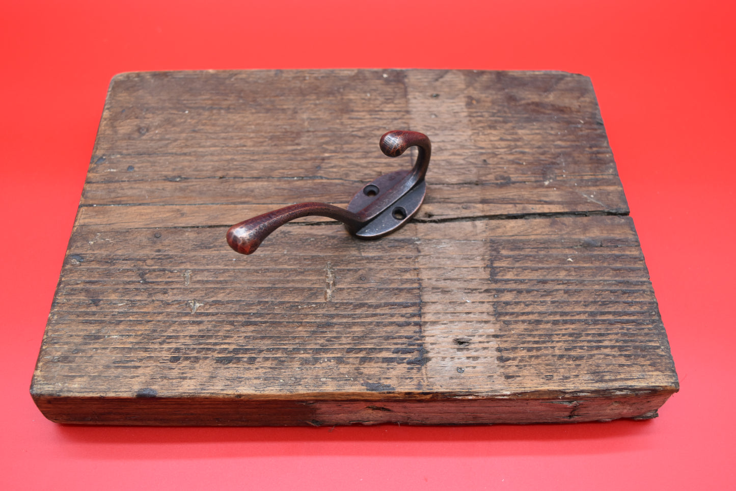 Victorian Hat & Coat Hook - 2 hole - 8 Finishes