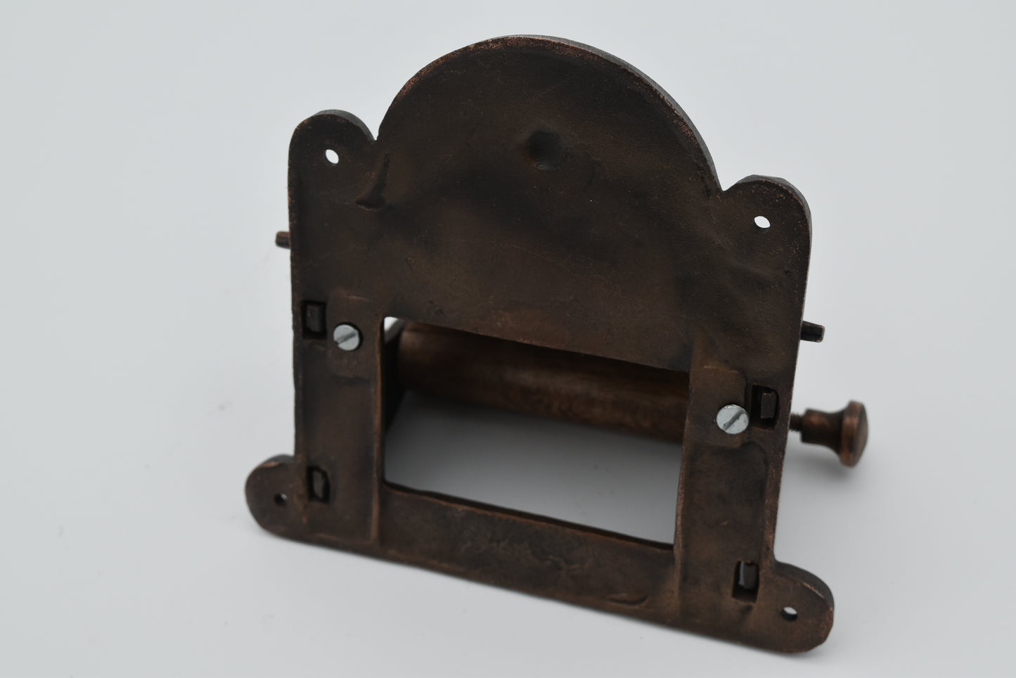 Bury St London cast iron - Antique Copper finish Toilet Paper Holder