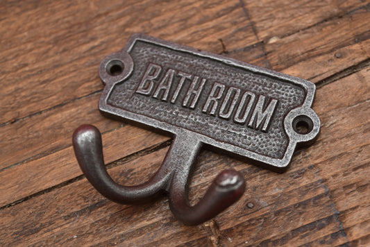 Bathroom Double Robe Hook
