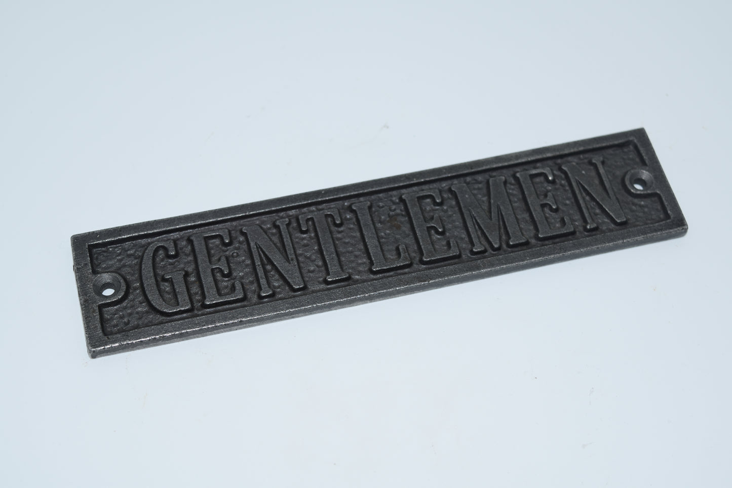 Gentlemen Plaque