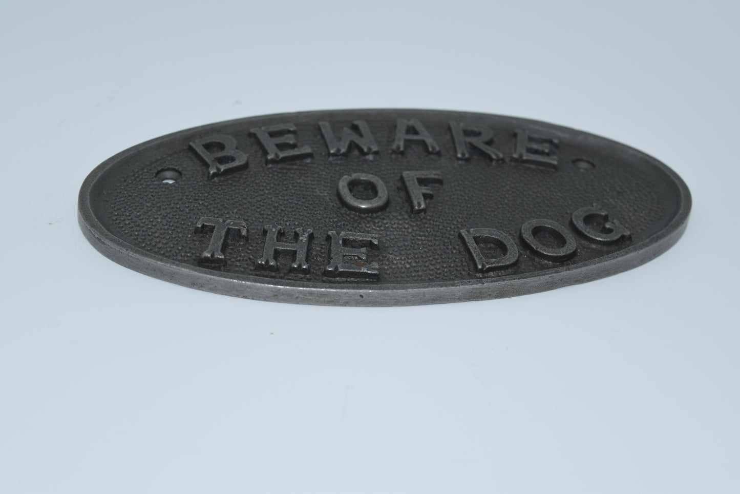 Beware of the Dog Plaque - with or without a chain