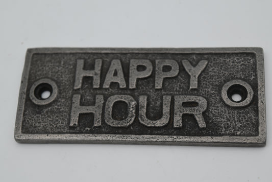 The Happy Hour Plaque
