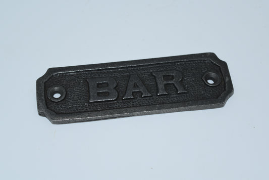 Bar Plaque