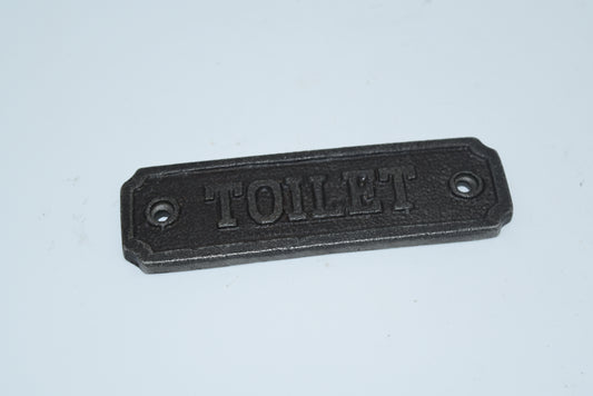 Toilet Plaque