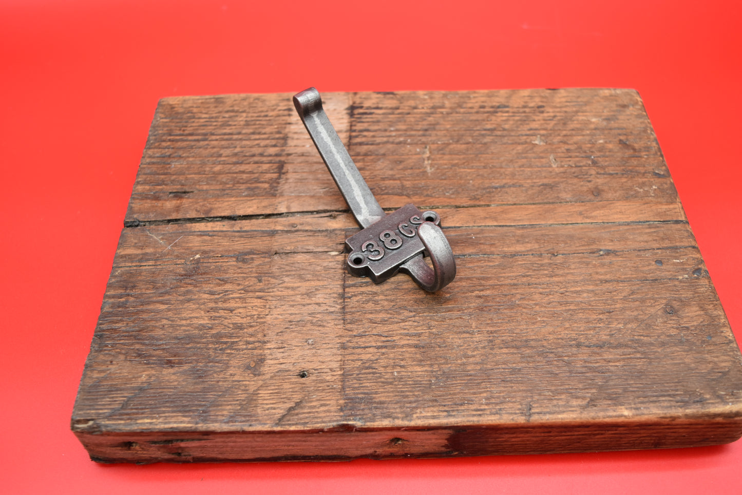 Coat Hook Double 38CS 2 Part Cast Iron 110mm