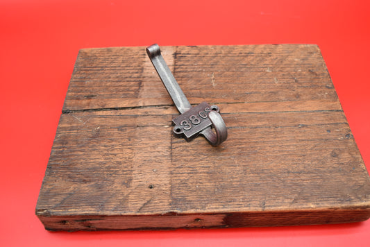 Coat Hook Double 38CS 2 Part Cast Iron 110mm