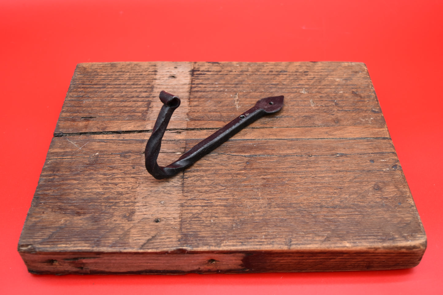 Twisted Spearhead Hand Forged Hook