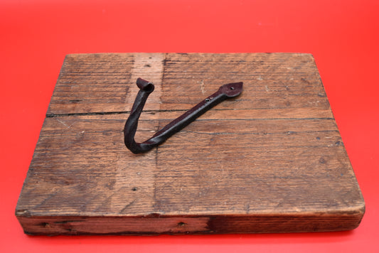 Twisted Spearhead Hand Forged Hook