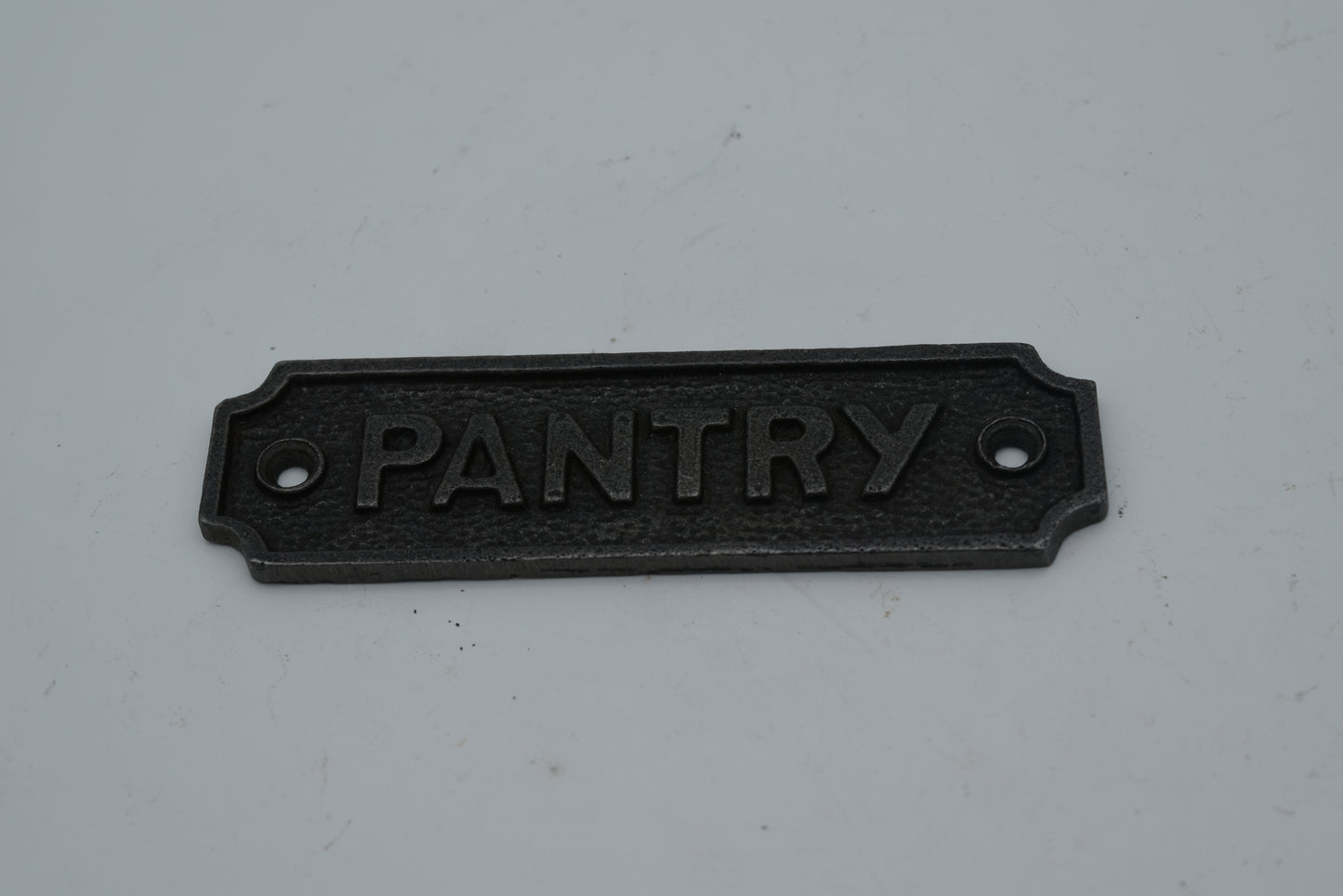 Pantry Plaque | Vintage-Inspired Cast Iron
