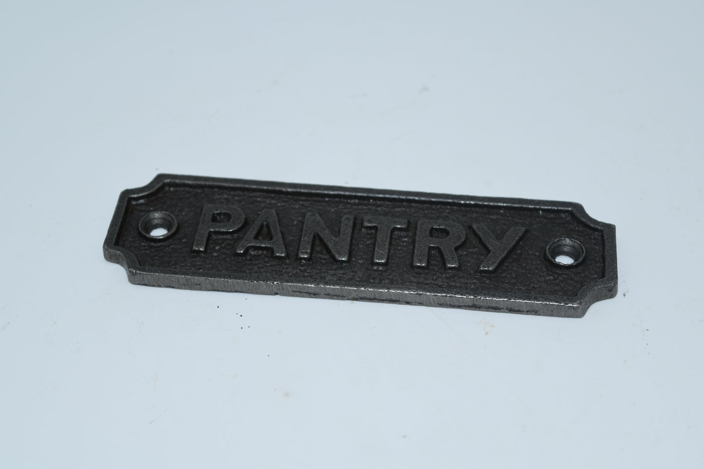 Pantry Plaque | Vintage-Inspired Cast Iron