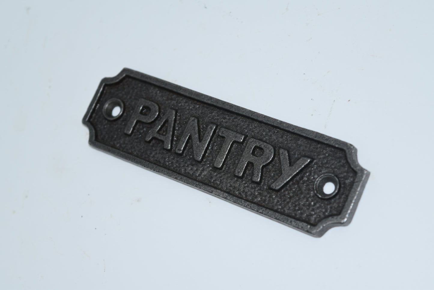 Pantry Plaque | Vintage-Inspired Cast Iron