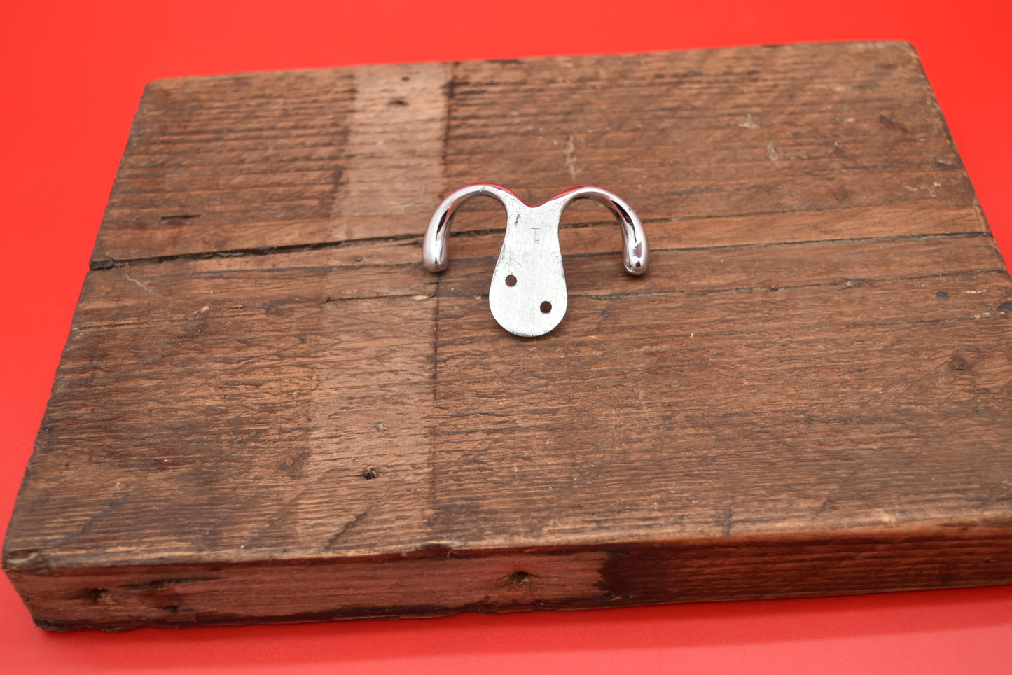 Double Robe Hook - Antique Iron/Brass/Chrome