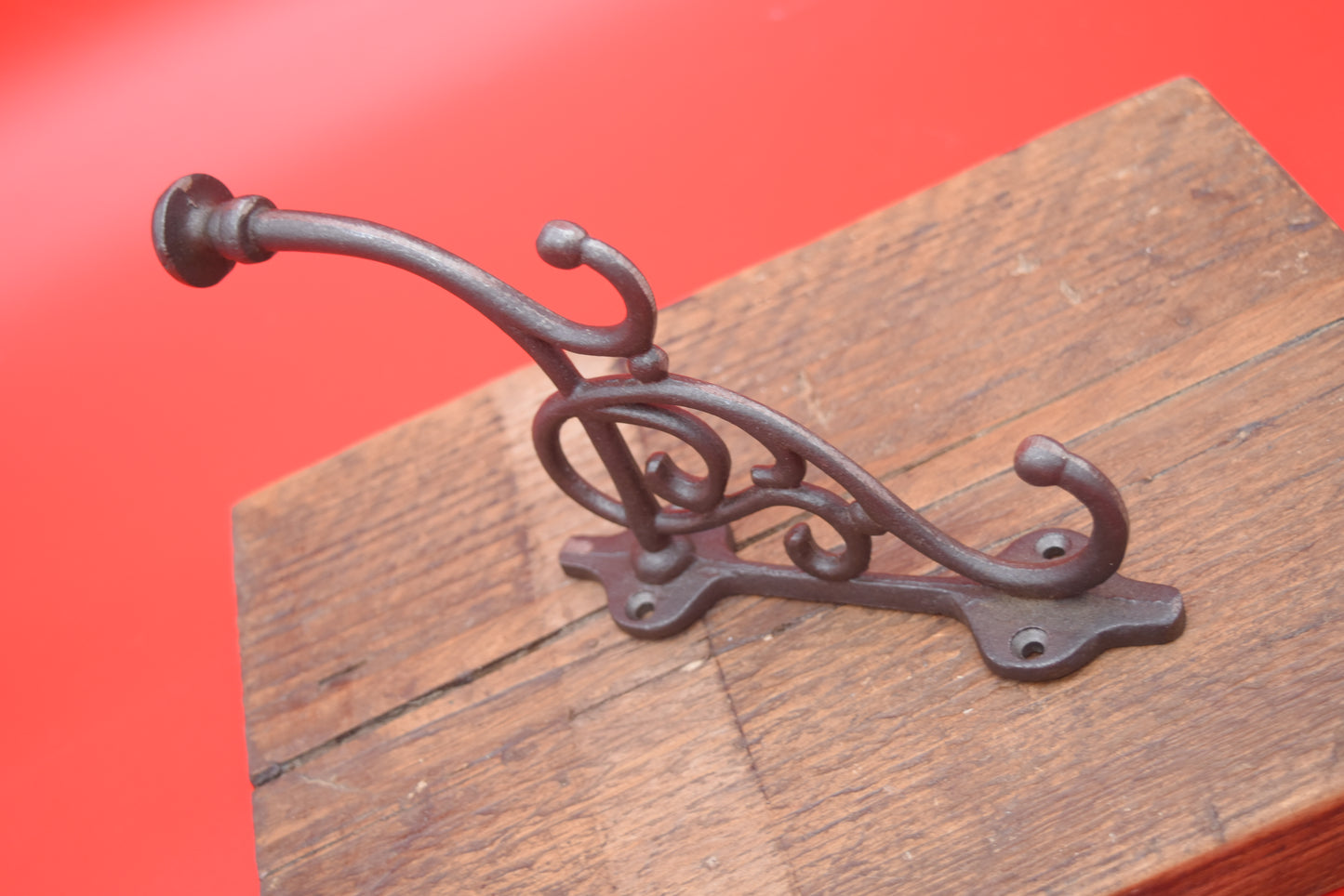 Fancy Stave Hat & Coat Hook