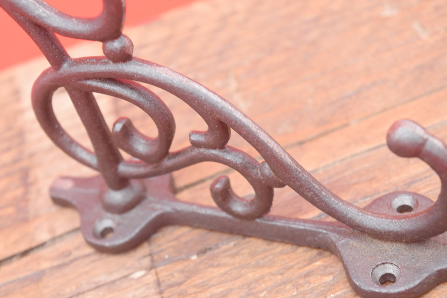 Fancy Stave Hat & Coat Hook