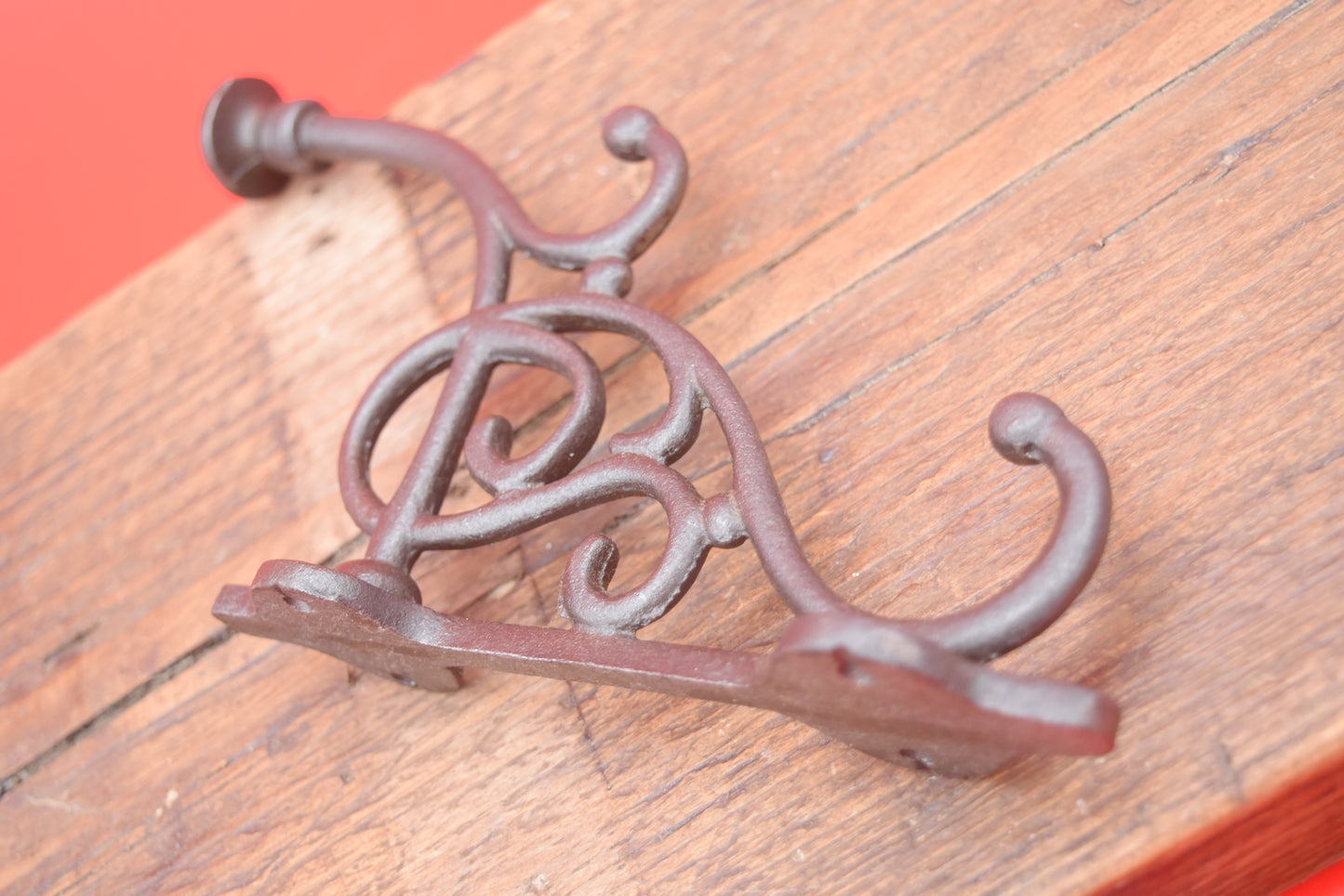 Fancy Stave Hat & Coat Hook