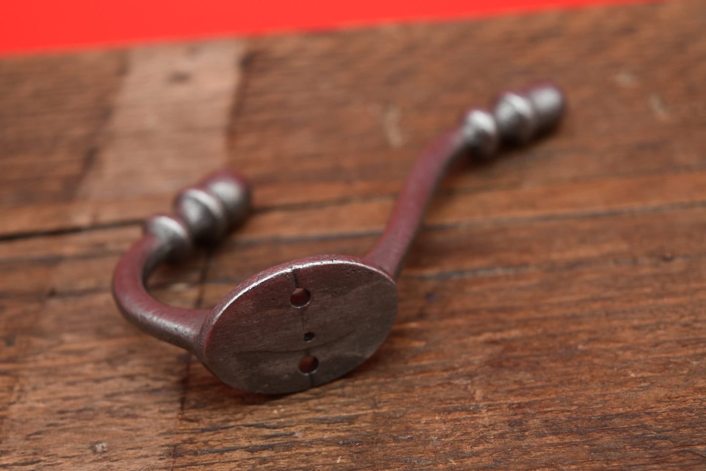 The Acorn Hat & Coat Hook - Antique Copper, Antique Brass, Solid Brass, Antique iron or Epoxy Black