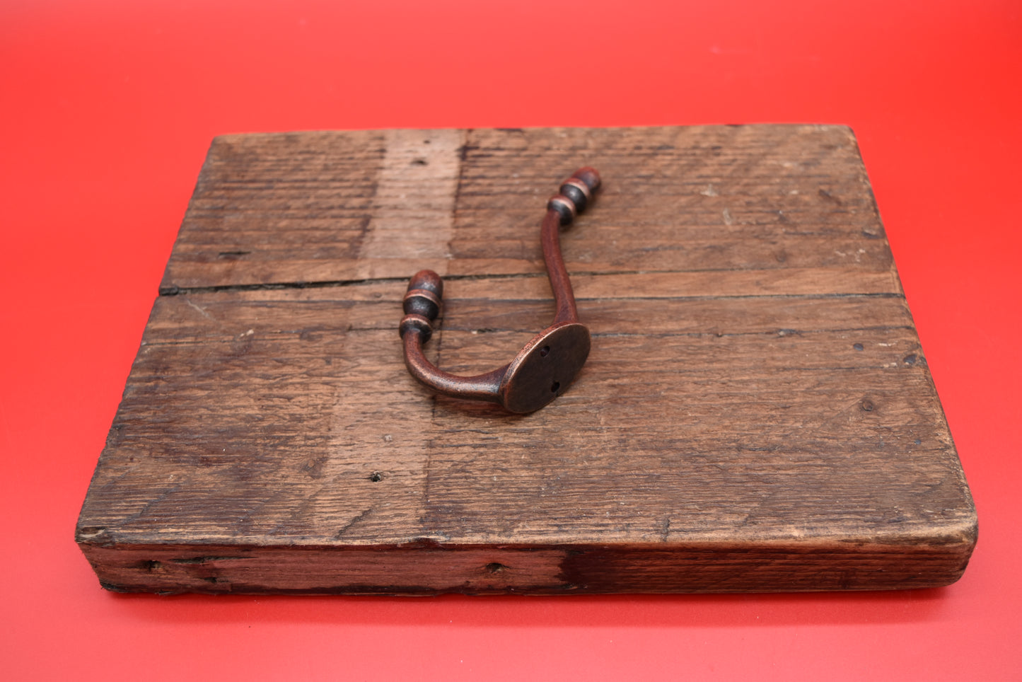 The Acorn Hat & Coat Hook - Antique Copper, Antique Brass, Solid Brass, Antique iron or Epoxy Black