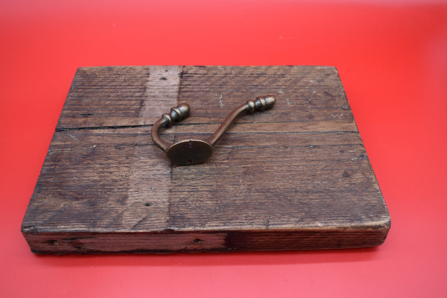 The Acorn Hat & Coat Hook - Antique Copper, Antique Brass, Solid Brass, Antique iron or Epoxy Black