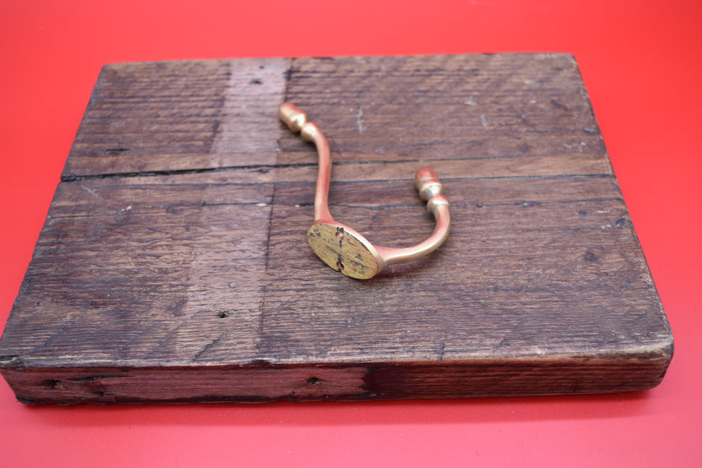 The Acorn Hat & Coat Hook - Antique Copper, Antique Brass, Solid Brass, Antique iron or Epoxy Black