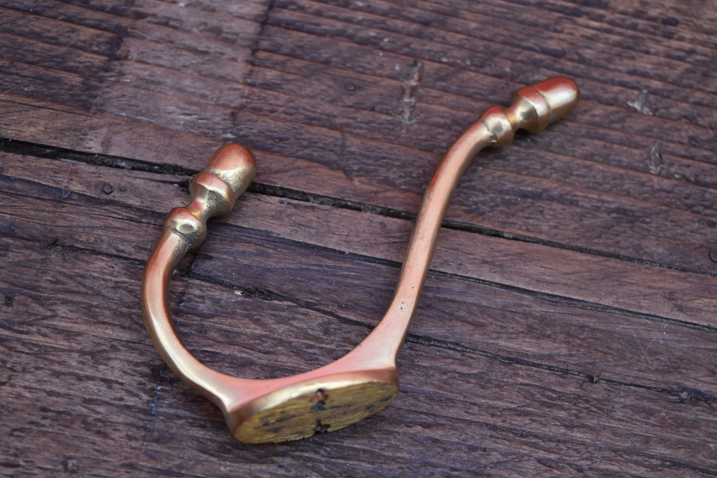 The Acorn Hat & Coat Hook - Antique Copper, Antique Brass, Solid Brass, Antique iron or Epoxy Black