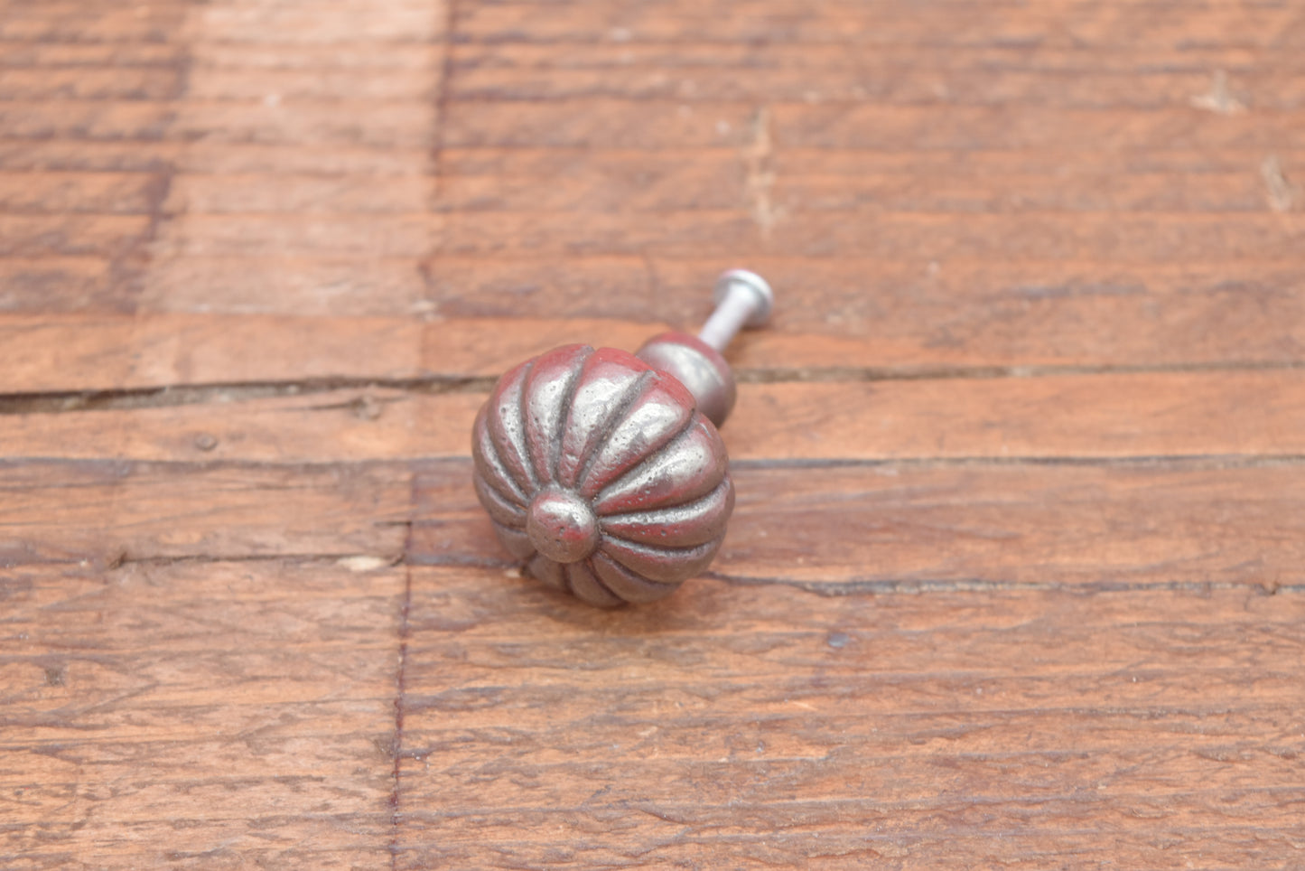 Pumpkin Ridged Drawer Knob