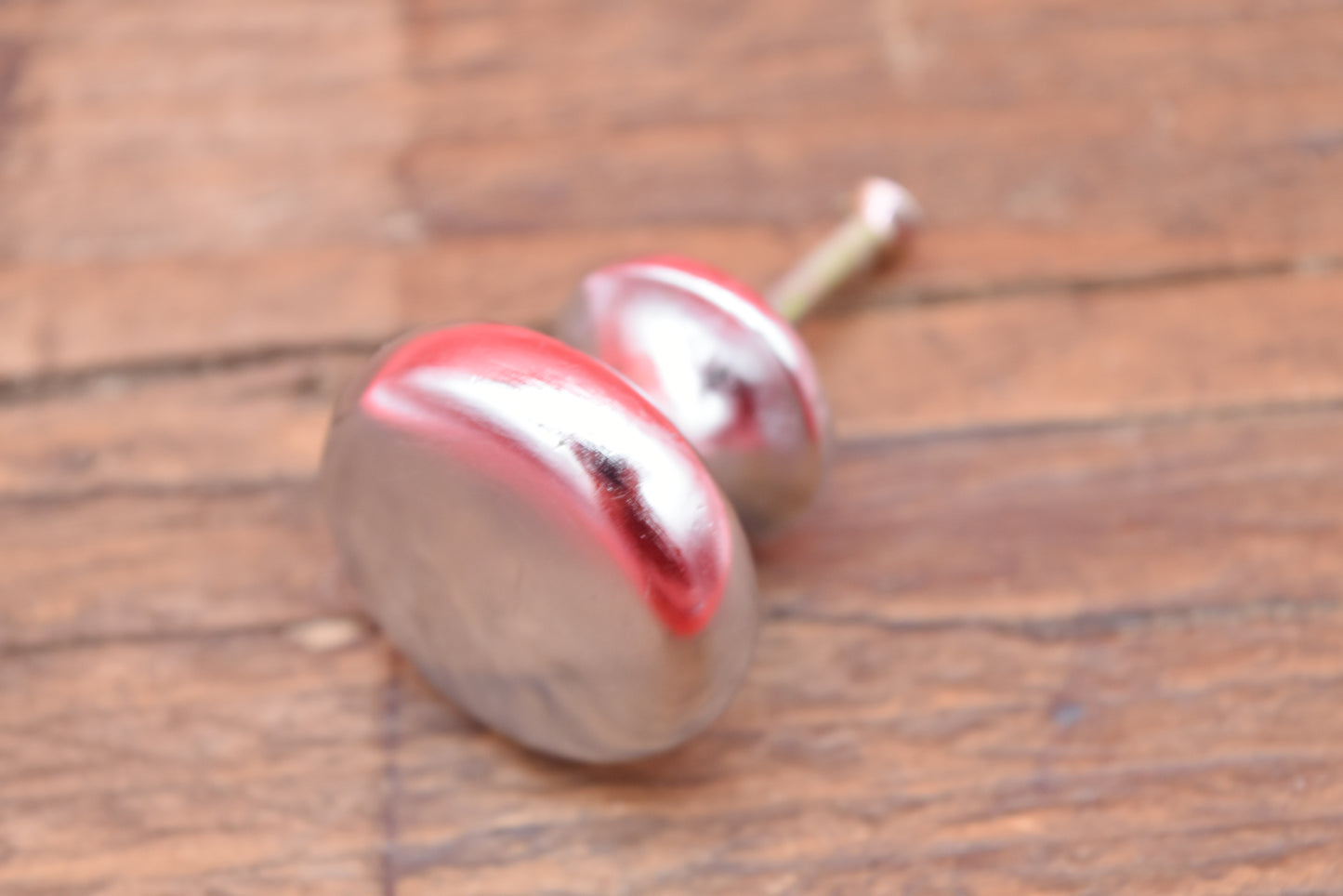 Plain Shaker Round Drawer Knob - Chrome