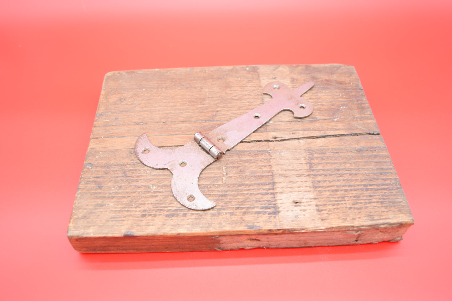 Fleur-De-Lys Hinge - 5.5", 8", 10", 12" Antique Iron - Hand forged