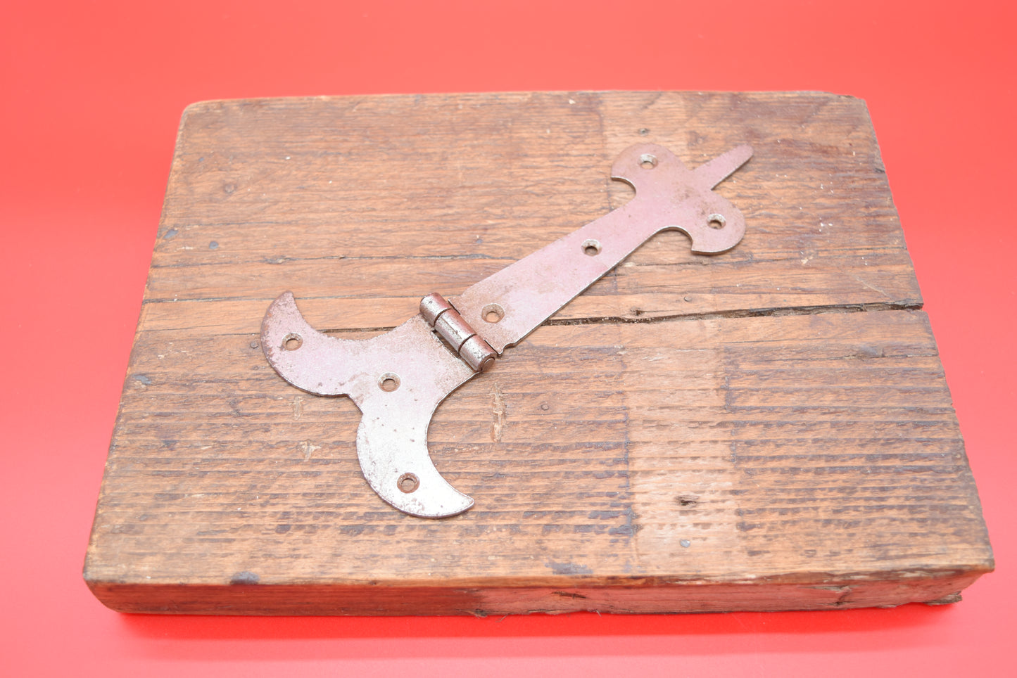 Fleur-De-Lys Hinge - 5.5", 8", 10", 12" Antique Iron - Hand forged