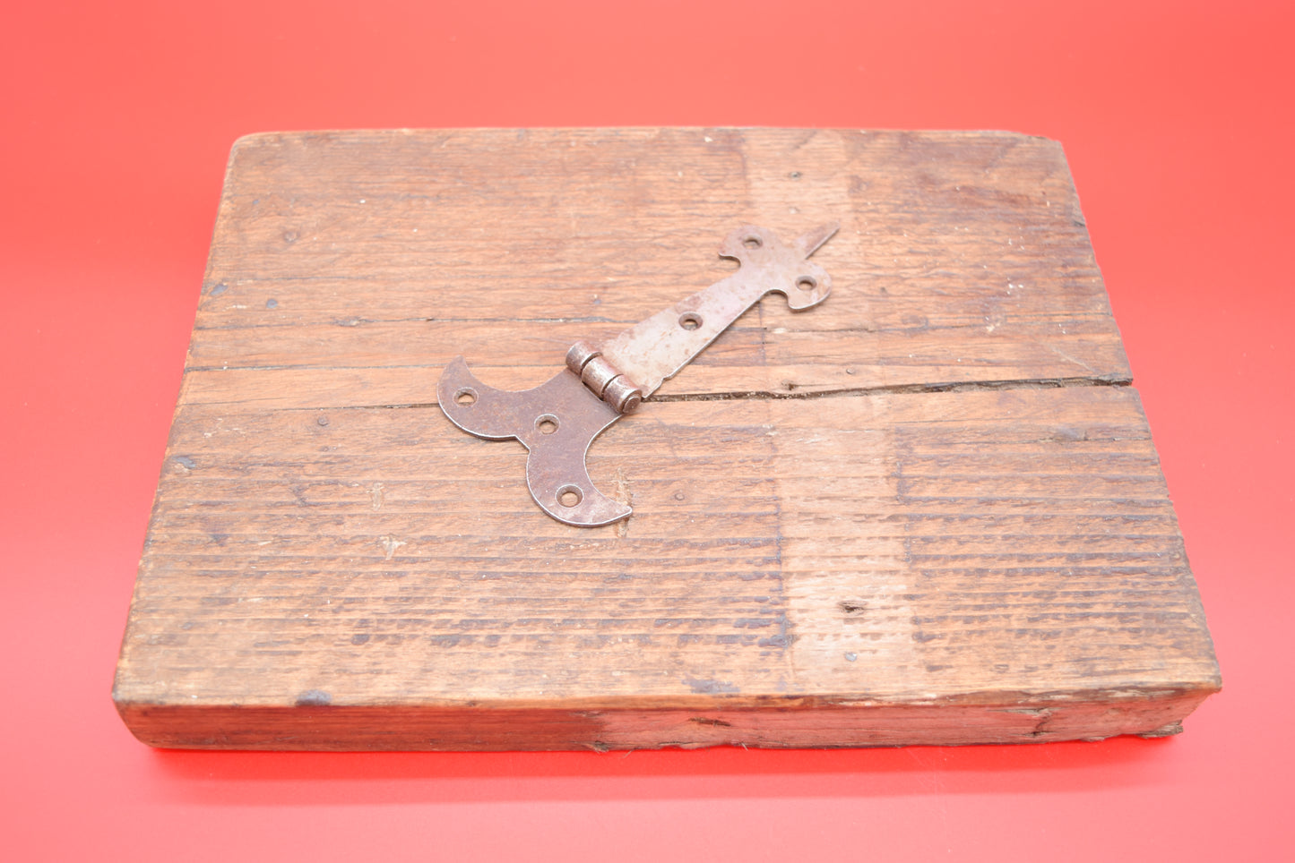 Fleur-De-Lys Hinge - 5.5", 8", 10", 12" Antique Iron - Hand forged