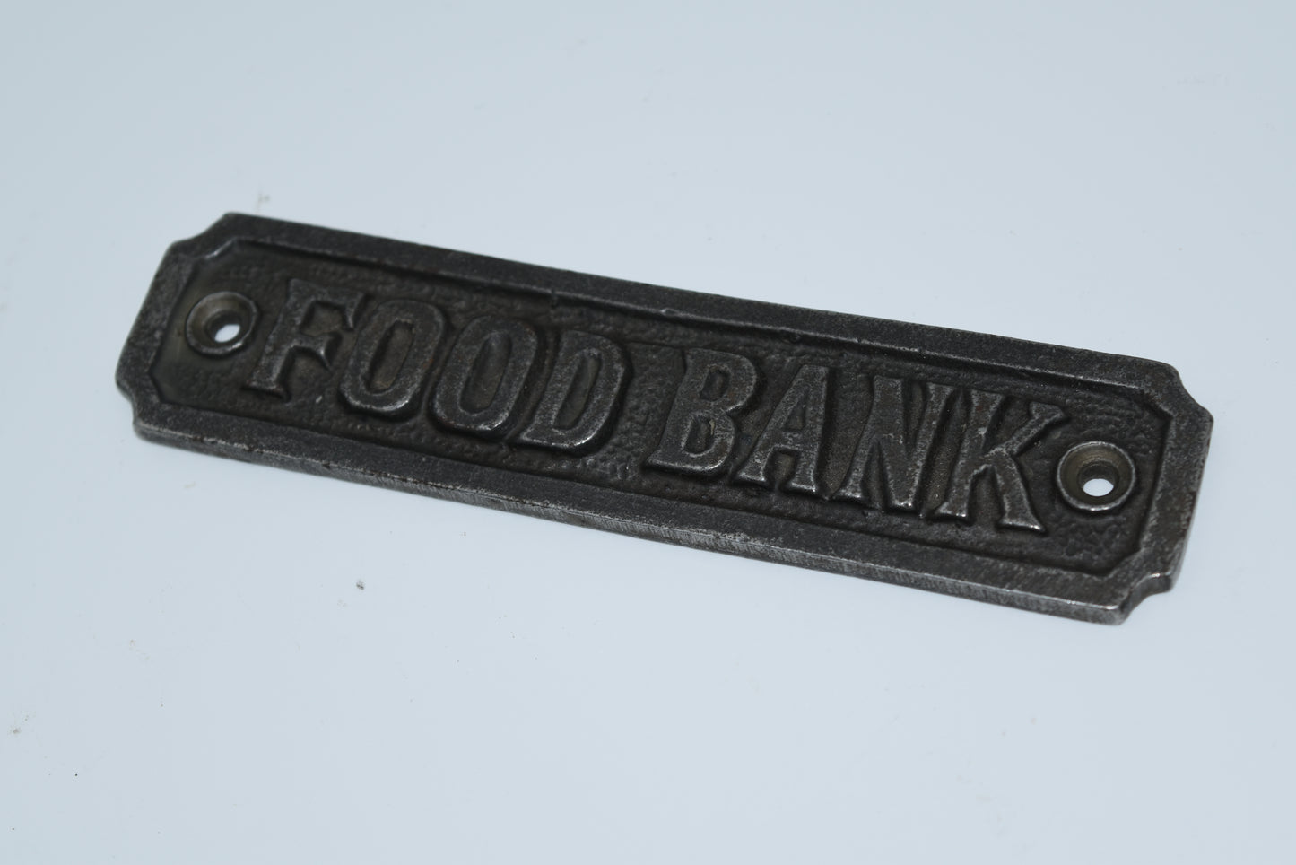 Food Bank Flat Antique Iron 120mm x 120mm