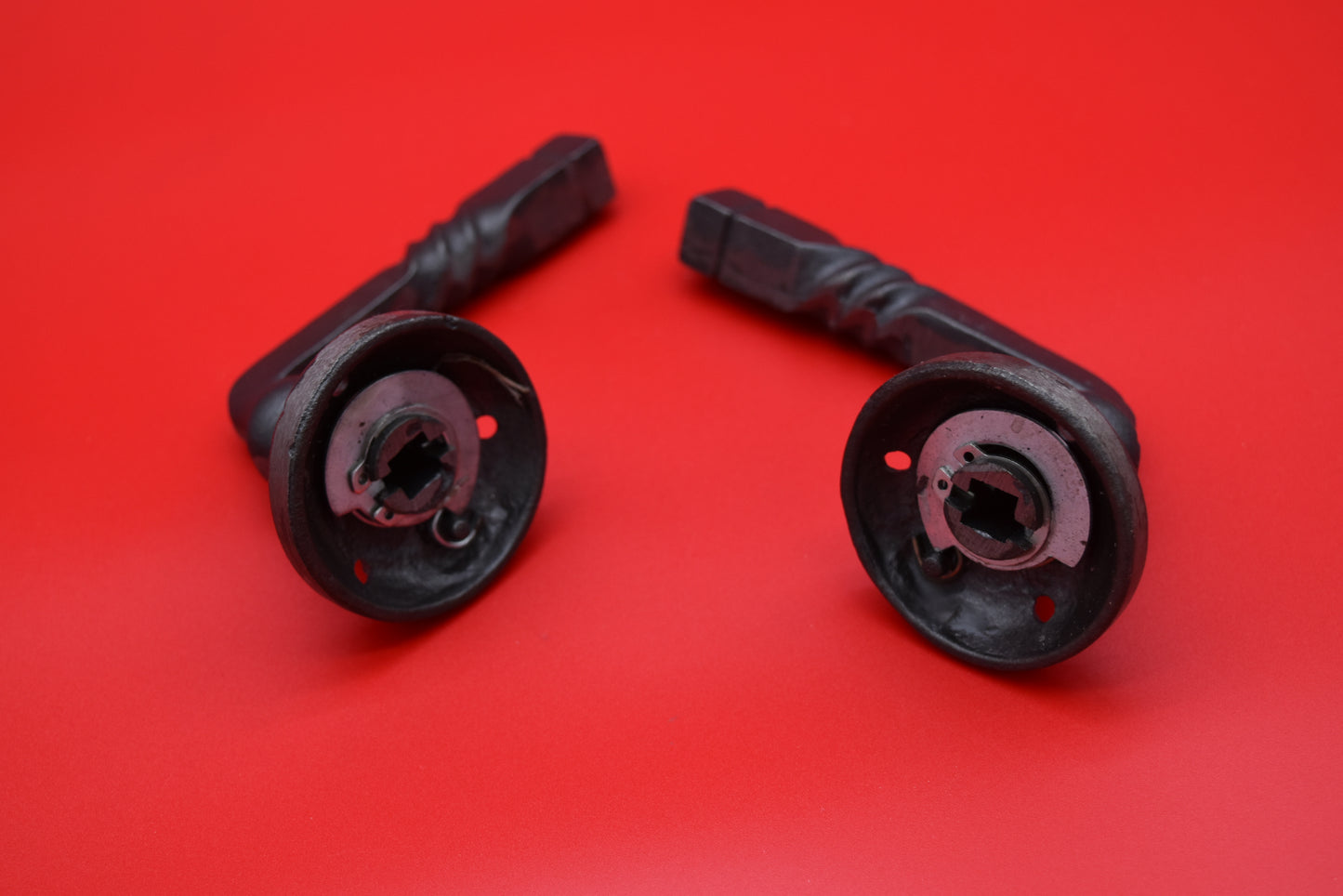 Door Lever Handle Set - Georgian Lever Twisted Rope