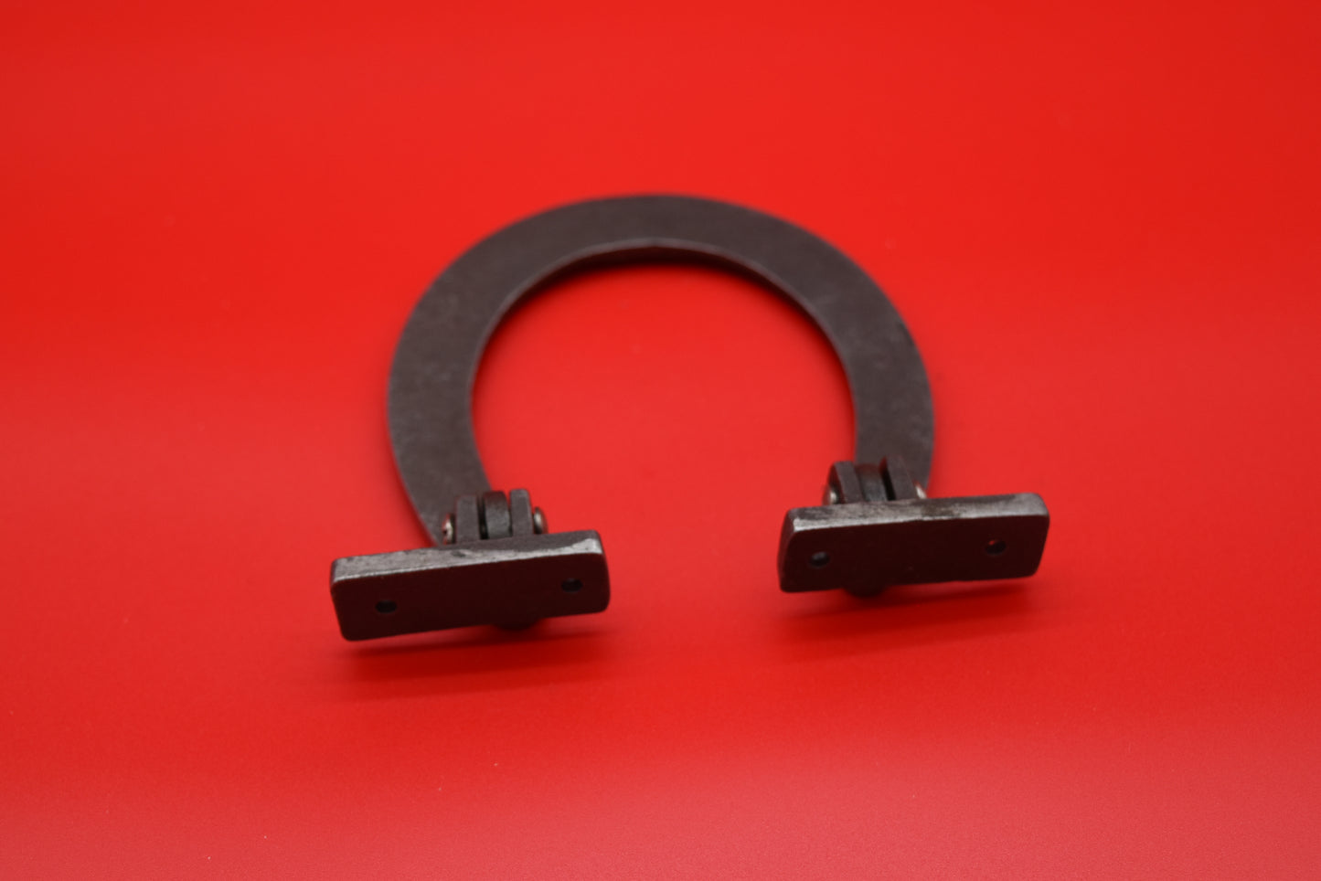 Door Knocker Horseshoe Antique Iron 105mm x 112mm