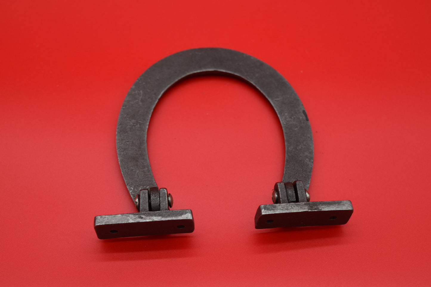 Door Knocker Horseshoe Antique Iron 105mm x 112mm
