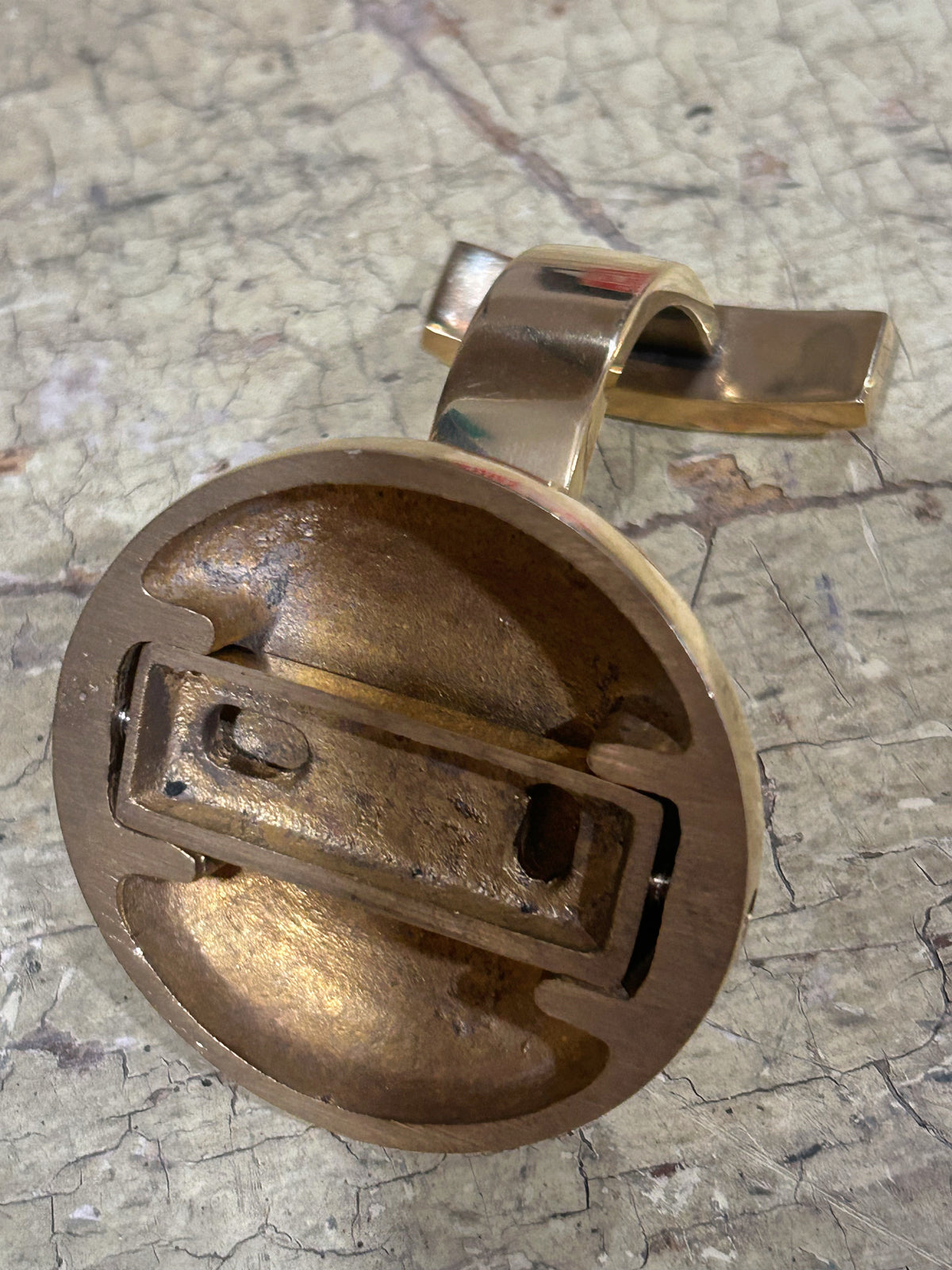 Towel Hook "Wayside" Brass 55mm x 62mm