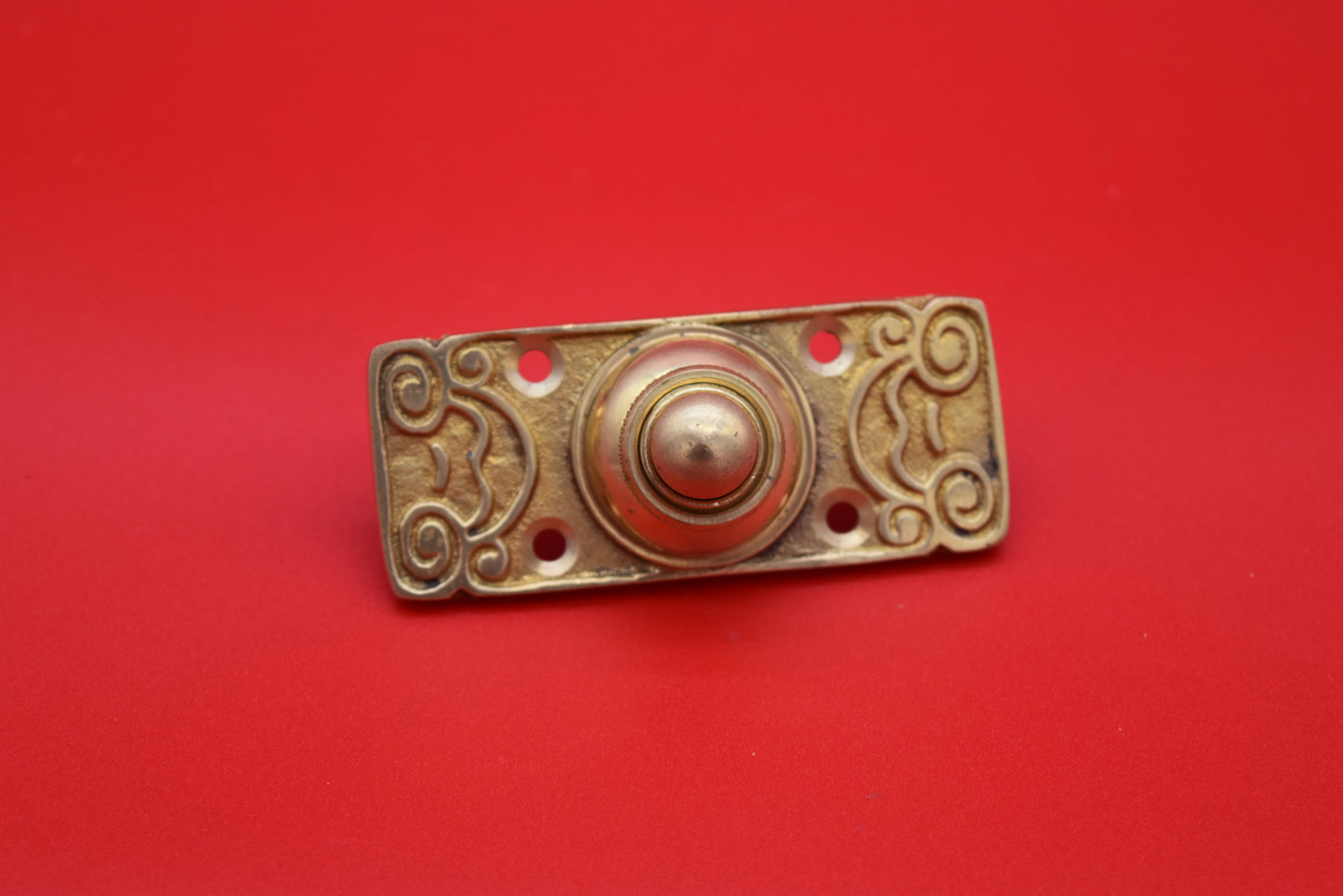 Door Bell Push - Kenrick - Brass