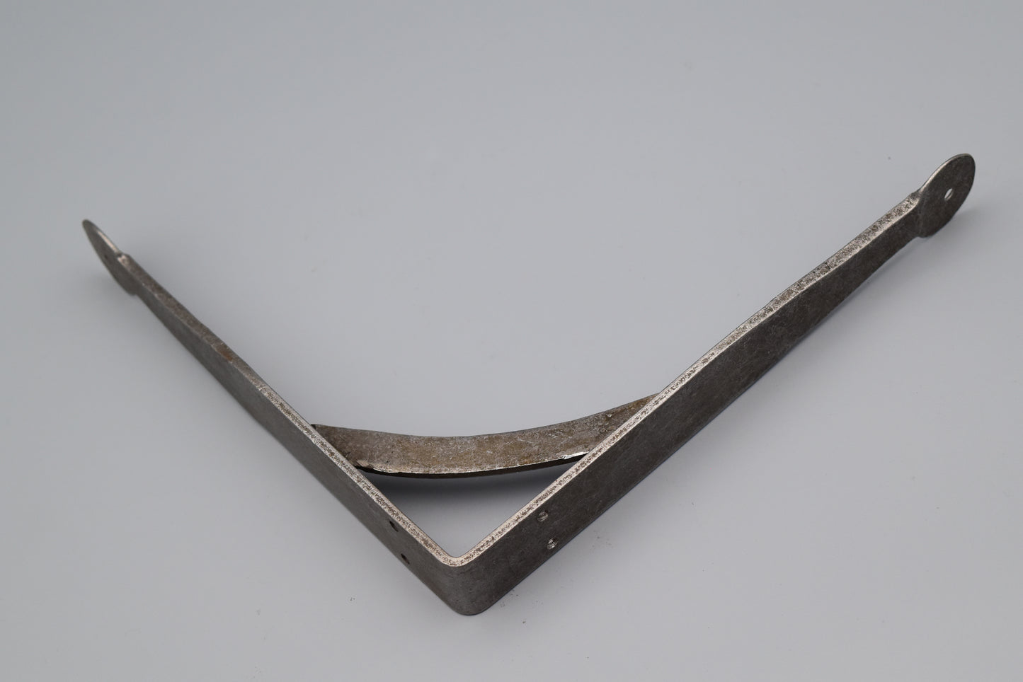 Shelf Bracket GALLOWS Light Duty Hand Forged Penny End Antique Iron