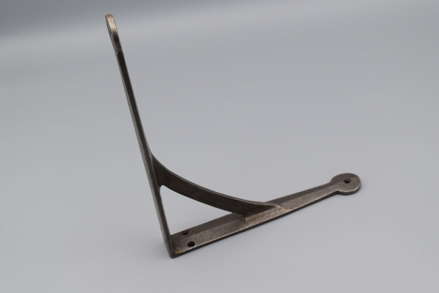 Shelf Bracket GALLOWS Light Duty Hand Forged Penny End Antique Iron