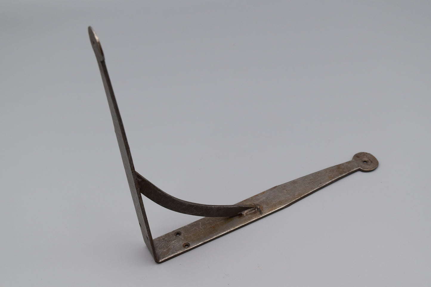 Shelf Bracket GALLOWS Light Duty Hand Forged Penny End Antique Iron